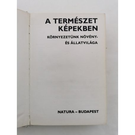 J. Toman – J. Felix – K. Hísek: A természet képekben
