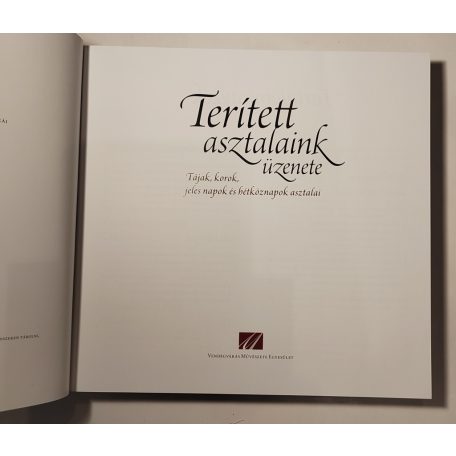 Szeleczky Ildikó (szerk.): Terített asztalaink üzenete 