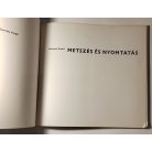 Szabados Árpád: Metszés és nyomtatás - Grafika I. (Műhelytitkok)