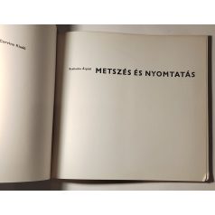   Szabados Árpád: Metszés és nyomtatás - Grafika I. (Műhelytitkok)