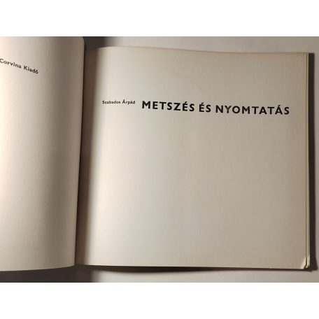 Szabados Árpád: Metszés és nyomtatás - Grafika I. (Műhelytitkok)