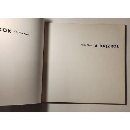 Kováts Albert: A rajzról (Műhelytitkok)