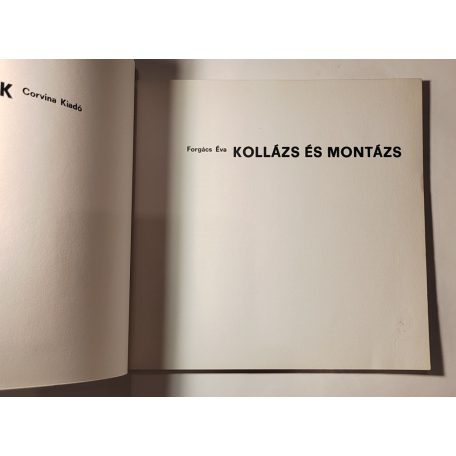 Forgács Éva: Kollázs és montázs (Műhelytitkok)