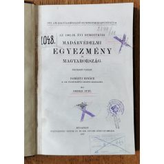   Herman Ottó: Az 1902-ik évi nemzetközi madárvédelmi egyezmény és Magyarország - Történeti vázlat
