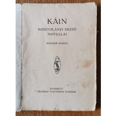 Kosztolányi Dezső: Káin