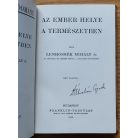 Lenhossék Mihály Dr.: Az ember helye a természetben 