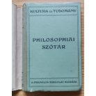 Enyvvári Jenő: Philosophiai szótár