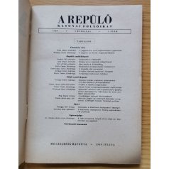 A Repülő Katonai folyóirat 1949. I. évfolyam/3 szám.