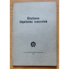 Általános légoltalmi ismeretek