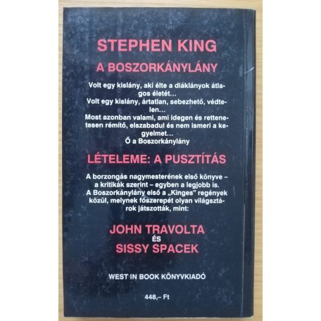 Stephen King: A boszorkánylány (Carrie)