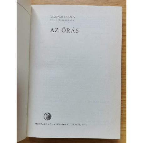 Magyar László: Az órás