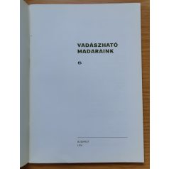   Sterbetz István, dr. és Beregszázi György (szerk.): Vadászható madaraink 6.