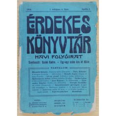 Halmay Béla: Érdekes könyvtár 1904 április