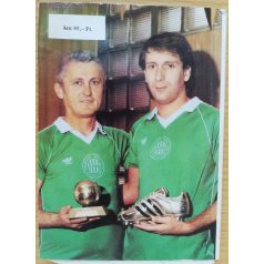 Nagy Béla: "Nyíl" az ezüstcipős gólkirály