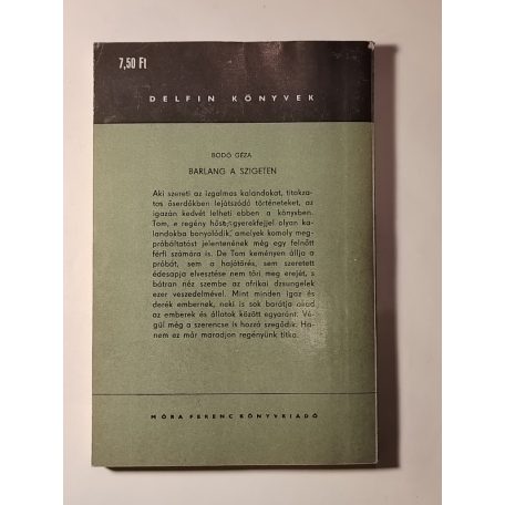 Bodó Géza: Barlang a szigeten (1. kiadás)