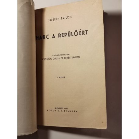 Joseph Brilot: Harc a repülőért
