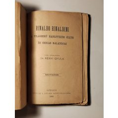  Rinaldo Rinaldini, a világhirü rablóvezér élete és csodás kalandjai