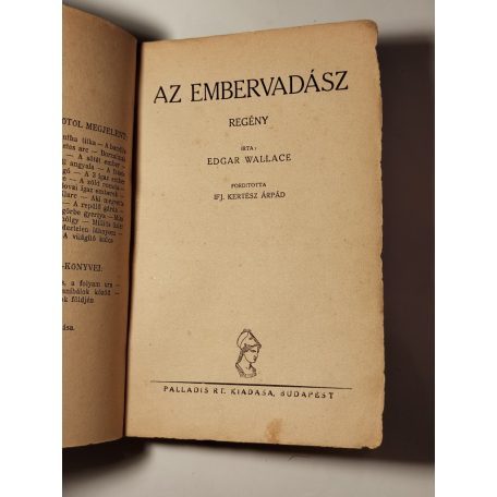 Edgar Wallace: Az embervadász (1 Pengős Regények)
