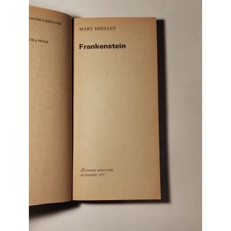 Mary Shelley: Frankenstein 