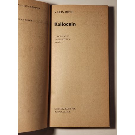 Karin Boye: Kallocain 