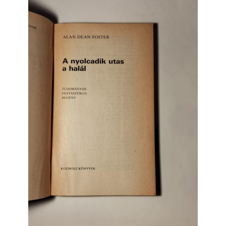 Alan Dean Foster: A nyolcadik utas: a Halál 