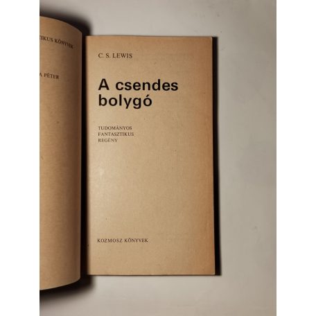 C. S. Lewis: A csendes bolygó 