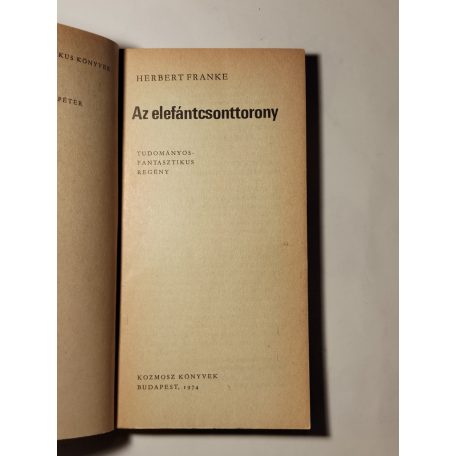 Herbert Franke: Az elefántcsonttorony