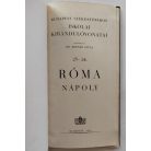 Budapest Székesfőváros Iskolai Kirándulóvonatai 23-24. Róma Nápoly