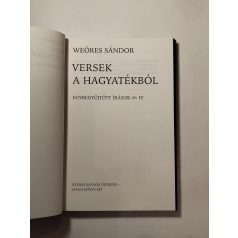 Weöres Sándor: Versek a hagyatékból