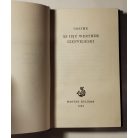 Johann Wolfgang Goethe: Az ifjú Werther szenvedései (Új Elzevir Könyvtár 10.)