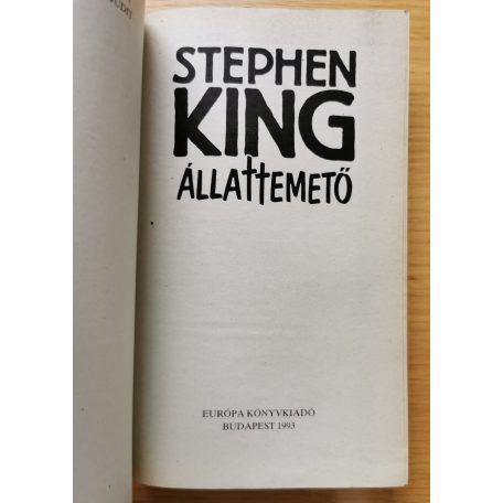 Stephen King: Állattemető