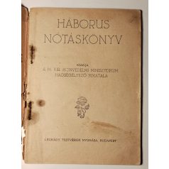 Háborús nótáskönyv