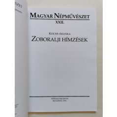   Kocsis Aranka: Zoboralji hímzések (Magyar Népművészet XXII.)