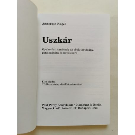 Annerose Nagel: Uszkár