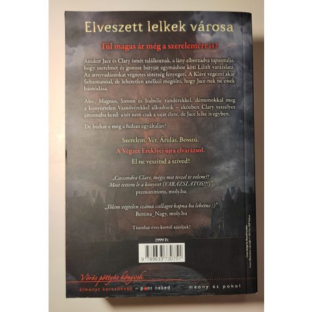 Cassandra Clare: Elveszett lelkek városa 