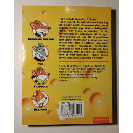 Geronimo Stilton: Nosztregerusz titokzatos kézirata 