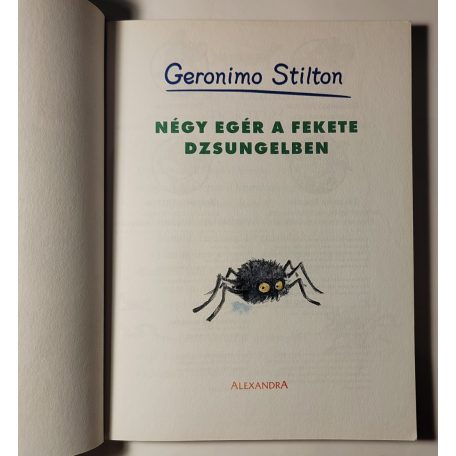 Geronimo Stilton: Négy egér a Fekete dzsungelben 