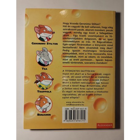 Geronimo Stilton: A titokzatos sajttolvaj 