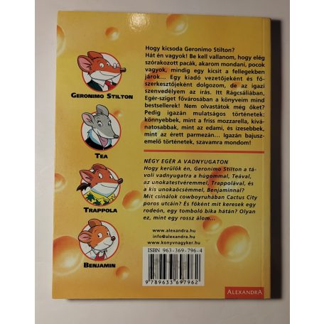 Geronimo Stilton: Négy egér a vadnyugaton 