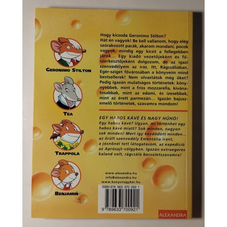 Geronimo Stilton: Egy habos kávé és nagy hűhó! 