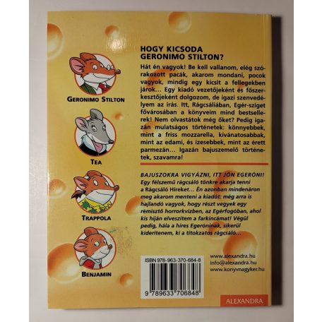 Geronimo Stilton: Bajuszokra vigyázni, itt jön Egeróni! 