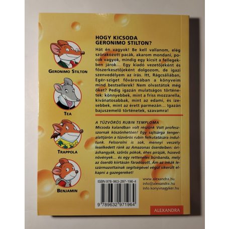 Geronimo Stilton: A tűzvörös rubin temploma 