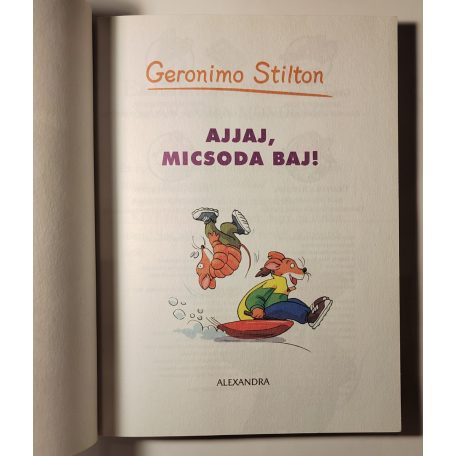Geronimo Stilton: Ajjaj, micsoda baj! 