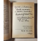 Szentmihályi Szabó Péter: W. B. Yeats világa (Dedikált)