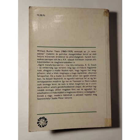 Szentmihályi Szabó Péter: W. B. Yeats világa (Dedikált)