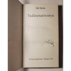 Páll Endre: Vadásztarisznya (1. kiadás)