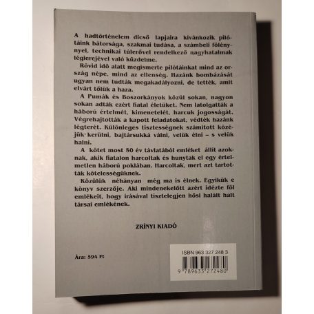 Tobak Tibor: Pumák és Boszorkányok 