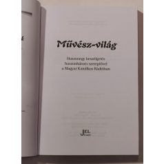 Jálics Kinga (szerk.): Művész-világ (Dedikált)