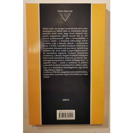 Rockenbauer Zoltán: Ta'aroa - Tahiti mitológia. A primitív népek lírai költészete (Dedikált)