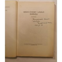   Brestyánszky Ilona, Dr. (szerk.): Mednyánszky László naplója (Dedikált)